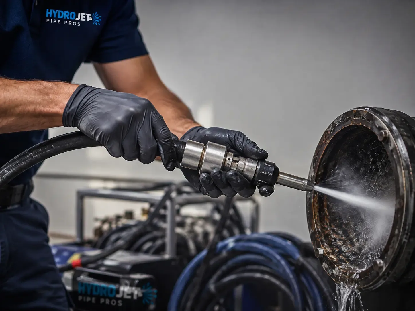 Hydro Jet Pipe Descaling in Deer Park, WA